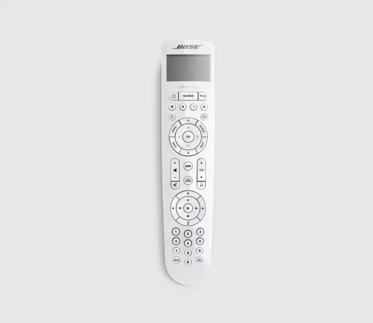 Lifestyle 600/650 home entertainment system remote control